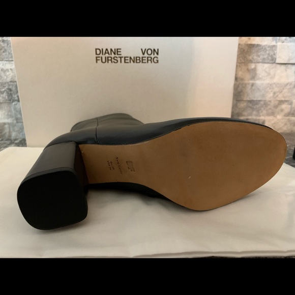 Diane Avon Furstenberg Robyn Black/Tan - Picture 5 of 7